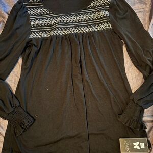 M Lomon Women's Black Blouse
